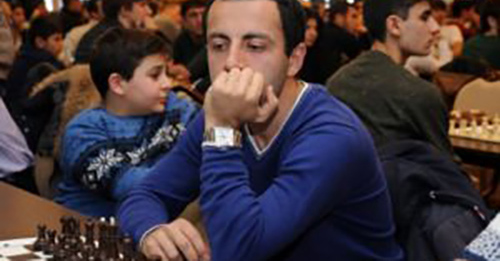 Hrant Melkumyan is sole leading player at Sunway Sitges International Chess Festival